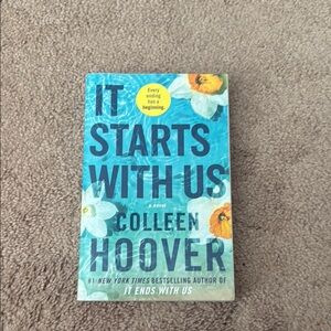 Colleen Hoover It Starts With Us Book